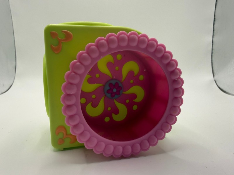 Littlest Pet Shop LPS 2005 Hamster Wheel Cube Habitat Playset Accessory