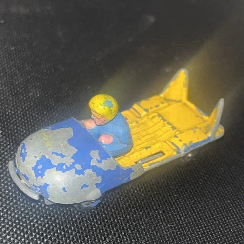 Corgi 1011, 007 James Bond Bobsleigh Vintage Model playworn