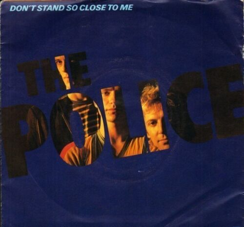 THE POLICE don't stand so close to me POSTER BAG AMS 7564 uk a&m 7" PS EX/VG - Picture 1 of 1