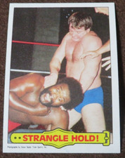 9923 1985 TOPPS WWF STRANGLE HOLD #40 ROWDY RODDY PIPER JUNKYARD DOG