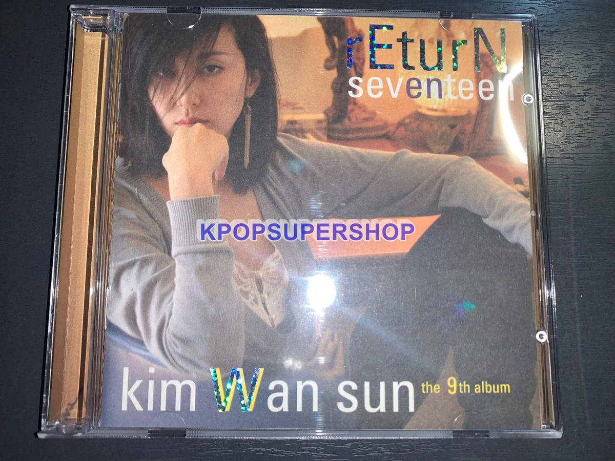 Kim Wan Sun 9th Album Return CD Booklet Good OOP Rare Ninth