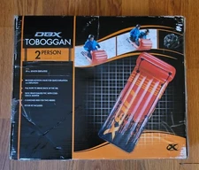 2 Person Toboggan Sled Winter Fun Tubing Inflatable Downhill Heavy Duty OBX