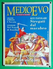 RIVISTA MEDIOEVO-SUL CARROCCIO DEI VINCITORI-ANNO 1997 N.4-NEW,PERFETTA-RIF.1580