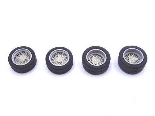 ALEZAN MODELS . ZUBEHÖR 1/43.  4 RÄDER VORNE/HINTEN. BBS . ZENTRALMUTTER - Bild 6 von 17