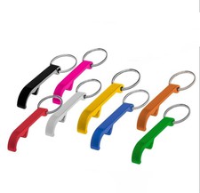 50 Metall Alu Schlüsselanhänger Flaschenöffner Kapselheber Flaschen Bier Öffner