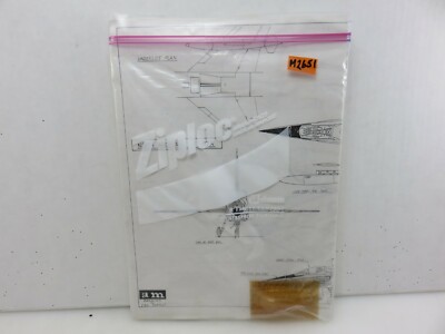 AirModel NORTH AMERICAN F-107A Vacuform VacForm 1/72 Model Conversion Kit