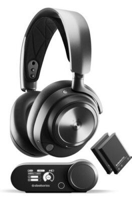 SteelSeries Arctis Nova Pro Wireless Gaming Headset - Black NIB