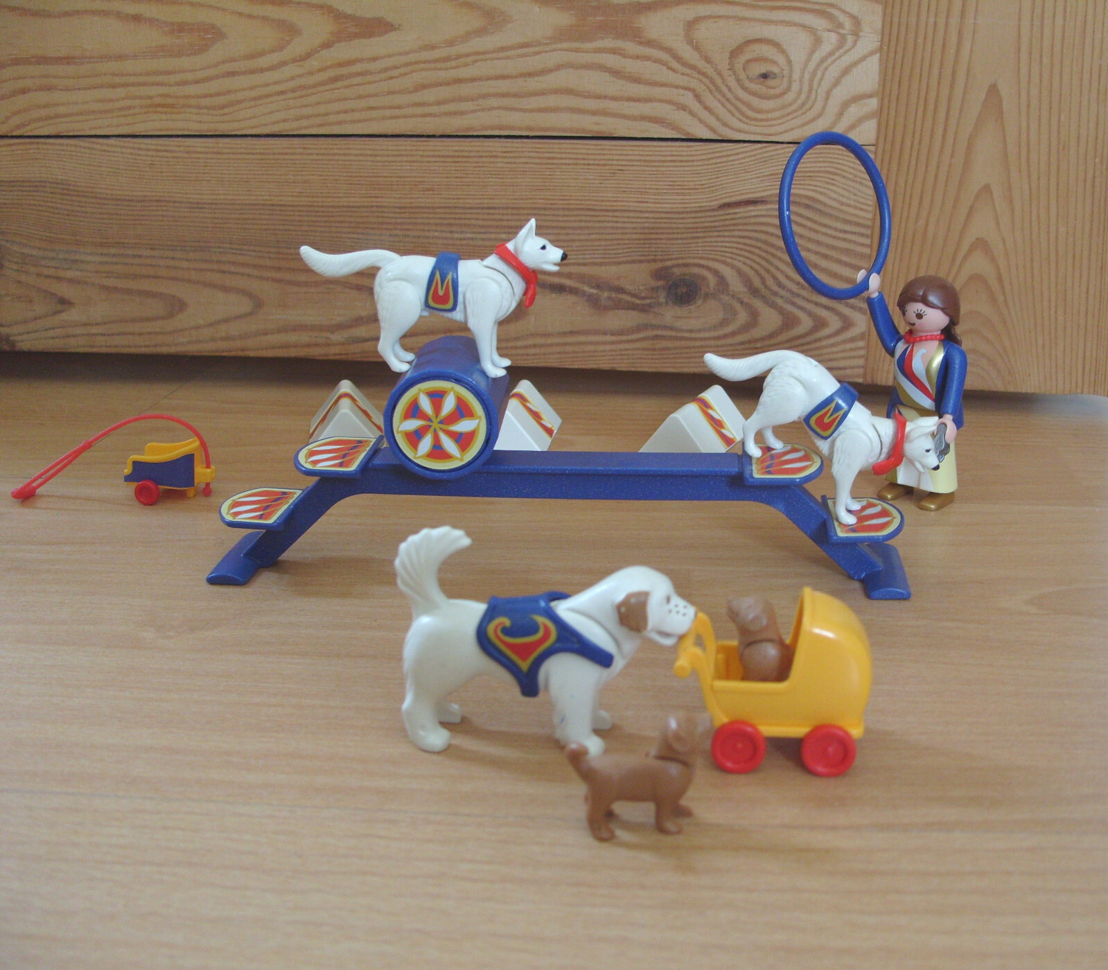 playmobil dog agility set