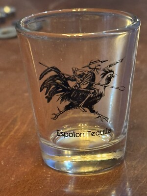 12 ESPOLON TEQUILA GLASSES Shot Glass New  