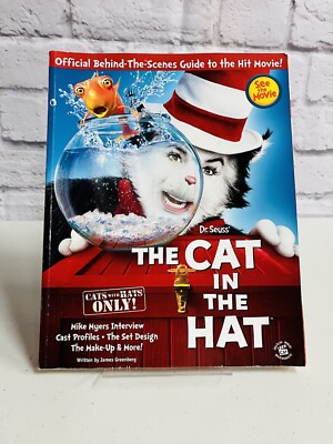 Seuss The Cat In The Hat Official Behind The Scenes Guide Magazine 127  Pages