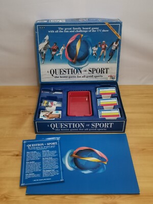Vintage 1990's A Question Of Sport Board Game - Third Edition - 100% Complete 