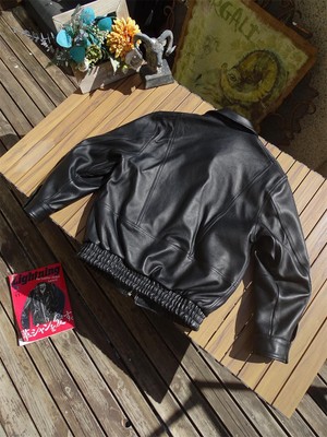 Retro French Style Real Leather Mens Short Coat Motorcycle Jacket