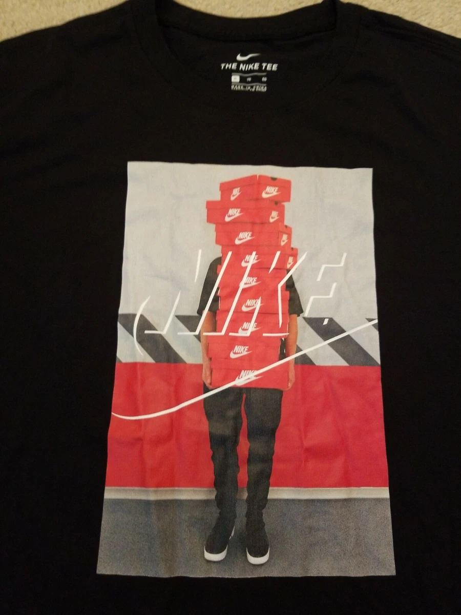 Nike stacked box t clearance shirt