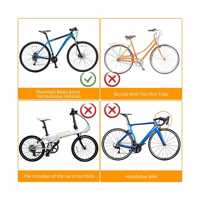 Siège Avant Vélo Enfant FORTOP, Avec Rambarde, Sécurité USA, Montage Sur Cadre, Rouge