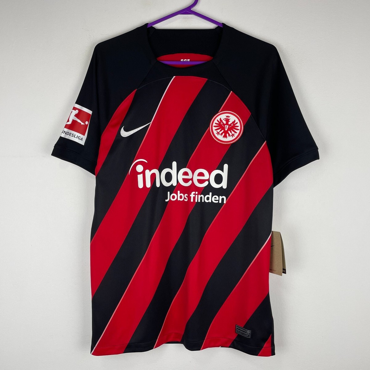 Eintracht Frankfurt 2023/2024 Nike Home Football Shirt Soccer