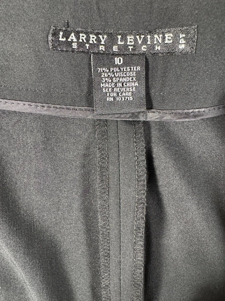 Falda Larry Levine 10 Oficina Años 90 Y2K Minimalista Negocios Informal Oficina Elástica Foto 4 de 4