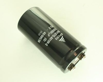 1x 10000uF 75V Large Can Electrolytic Aluminum Capacitor DC 75VDC ...