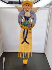 Garden Angel Folk Art CYNTHIA MADRID Artist Midwest of Cannon Falls 1997