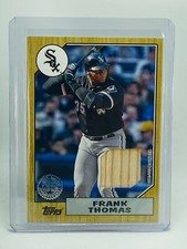 2022 Topps Series One Frank Thomas 1987 Relic #87R-FT