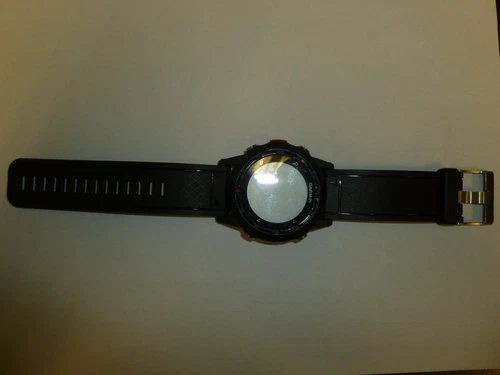 Garmin Fenix Black w/ Black Band GPS watch 010-01040-00 - Picture 3 of 3