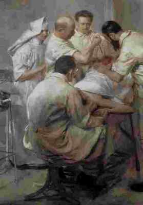 adams john quincy ernst wertheim at an operation A4 Photo