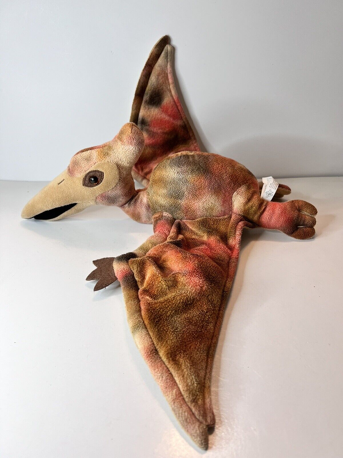 The Petting Zoo Brown Pterodactyl Plush Toy 24” Wing Span N2