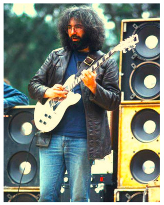 JERRY GARCIA - 8''X10'' PHOTOGRAPH