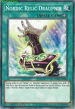 Nordic Relic Draupnir LEHD-ENB14 X 1 Mint YUGIOH Equip Spell Card