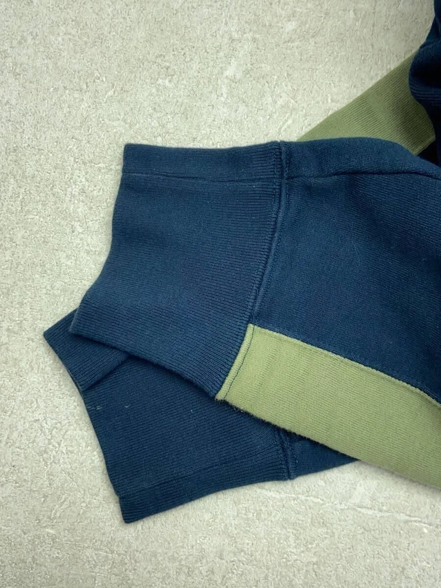 Supreme Felpa con Cappuccio 18aw Pannellata Felpa con Cappuccio M Cotone Navy Usata