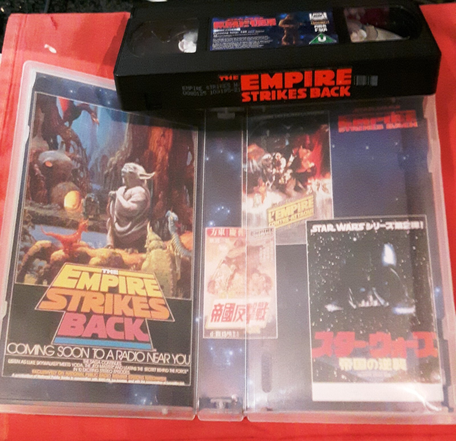 Star Wars The Empire Strikes Back VHS tape UK 1995 Exc THX Widescreen