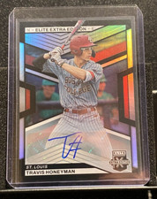Travis Honeyman 2023 Elite Extra Base Signatures Auto - Cardinals