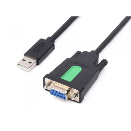 Industrial USB To RS232 Serial Adapter Cable, Female Weiblich, Cable Length 1.5m