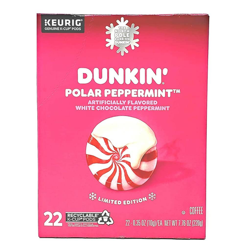 Dunkin' Donuts Polar Peppermint Coffee 