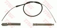 2X TRW GCH2319 Seilzug, Feststellbremse FüR Seat VW