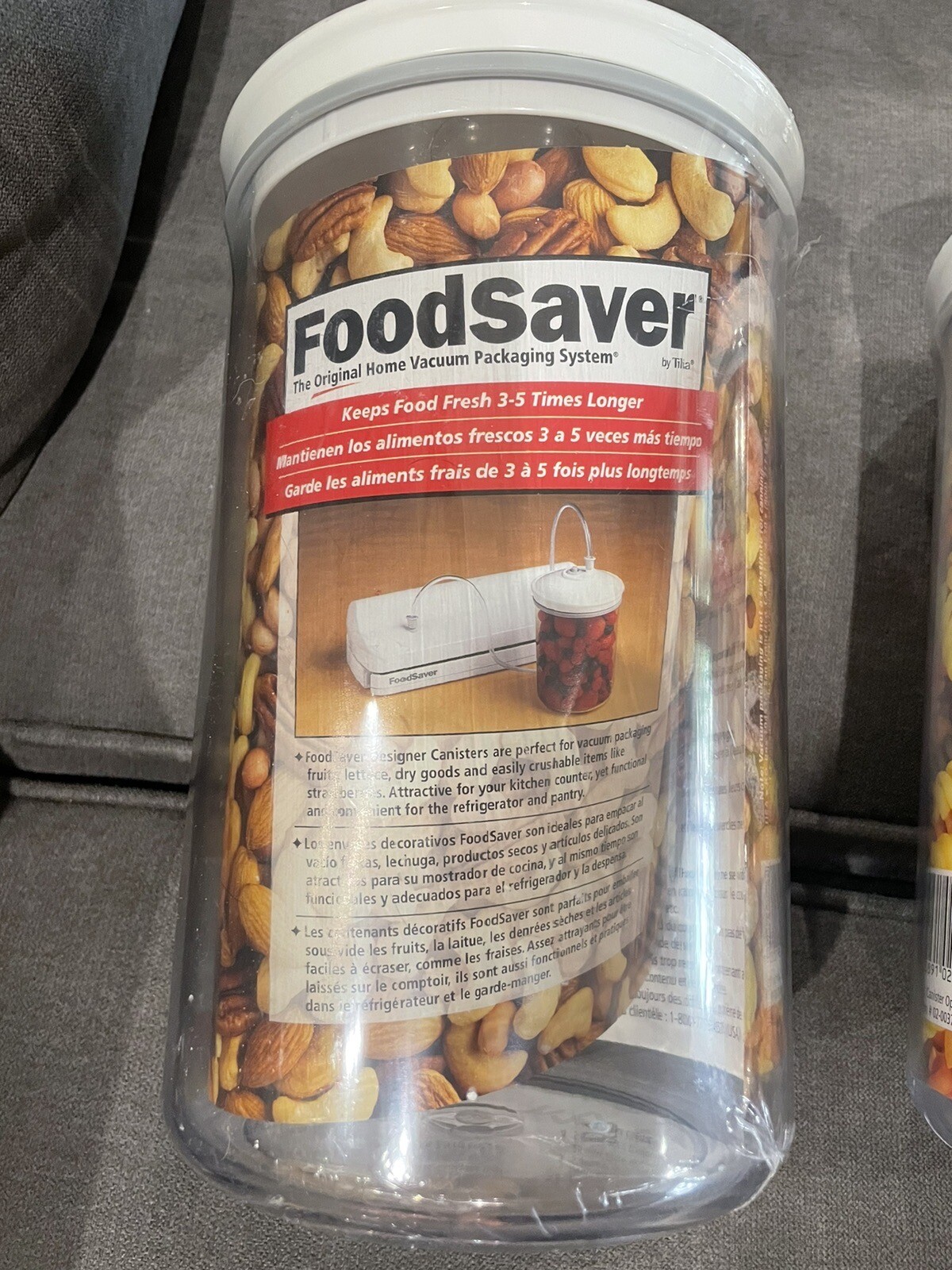 2NEW FoodSaver Vacuum Pack System 3.25 Qt Canister Keep Food Fresh 02