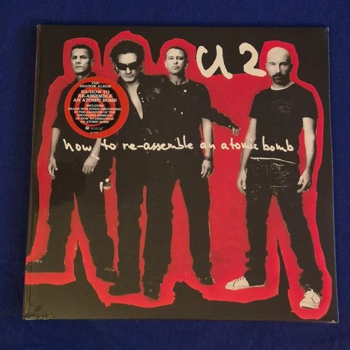 U2 How To Re-Assemble An Atomic Bomb - Red Vinyl - NEW Record Store Day RSD BF