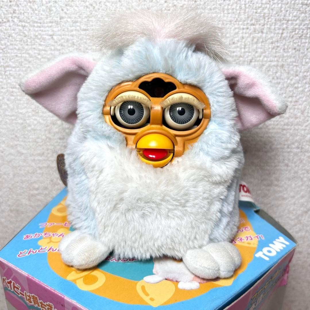 Furby Baby Does not work 1999 TOMY Japan Box vintage Japanese