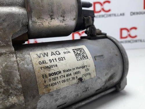 04L911021 Motorino De Avviamento per AUDI A6 BERLINA (4G2) 2.0 TDI ULTRA 146514 - Foto 4 di 10