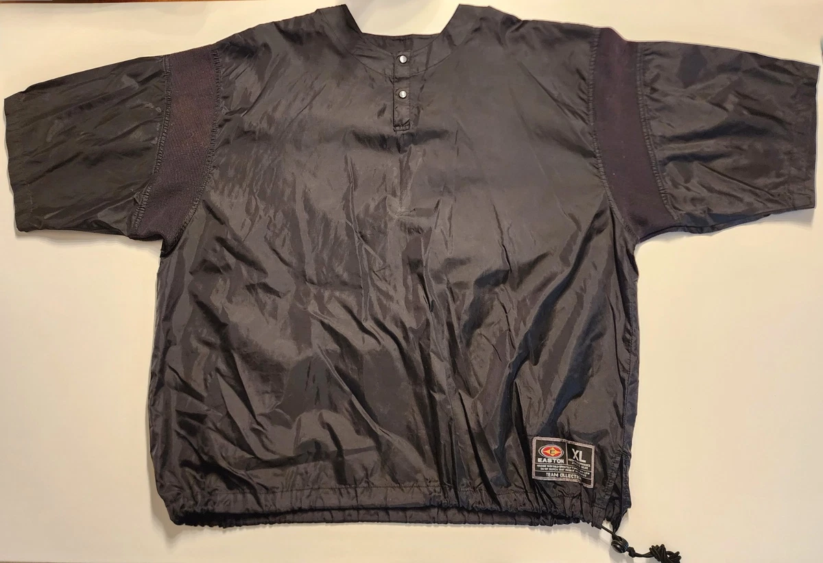 Veste cage noire Easton adulte taille XXL manches courtes baseball