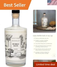 Luxury Milk Bubble Bath, Daily Body Wash, Moisturizing and Hydrating Gentle B...