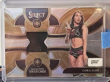 2024 PANINI SELECT CORA JADE SELECTIVE SWATCHES NXT SILVER PRIZM #SW-CJD