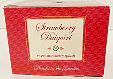 Box of 12- Yankee Candle -STRAWBERRY DAIQUIRI- Scented Tea Lights RARE New HTF