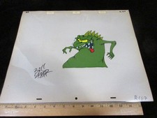 C09. ONE CRAZY SUMMER BILL KOPP LARGE ANIMATION CEL SIGNED SIMPSONS, TOM & JERRY
