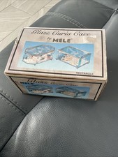 Vintage Rectangular Glass Box By Mele Still In Original Box