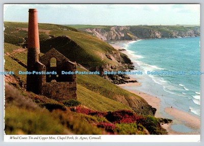 D324815 Wheal Coates Zinn und Kupfermine. Kapelle Porth. St Agnes. Cornwall. John