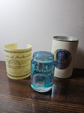 Vintage Limited Edition Gerber Commemorative Cast Hot Glass Baby Food Jar 70 yrs