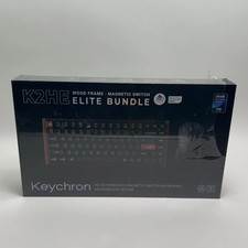 New Keychron K2HE Wireless Keyboard Mouse Combo Black
