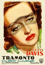 DARK VICTORY (1939)  27"x39" - Italian one sheet movie poster - BETTE DAVIS!!!