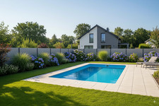 GFK Pool 4,5x2,4x1,4 Schwimmbecken SET , Fertigpool, Gartenpool, Hersteller
