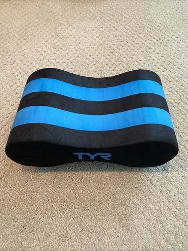 TYR Junior Classic Children’s Pull Buoy Durable Foam Grey/Blue Training Aid